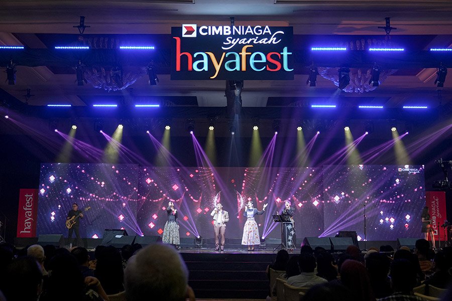 CIMB Niaga Syariah Gelar Haya Fest Special Music Performance