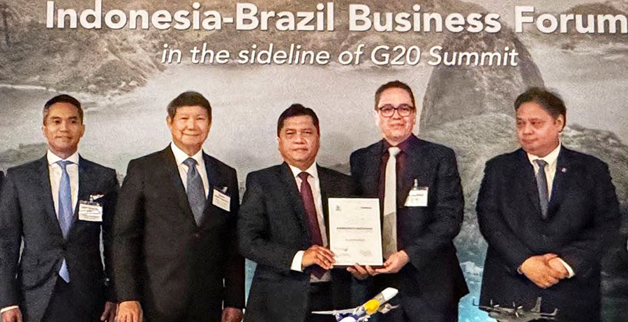 Kerja Sama Korporasi Indonesia – Brasil Senilai US$ 2,5 Miliar