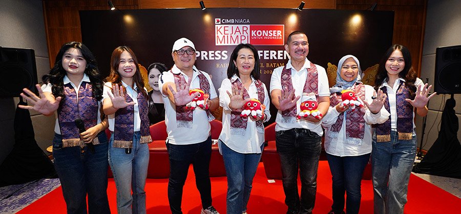 CIMB Niaga Gelar Konser Kejar Mimpi untuk Indonesia di Batam