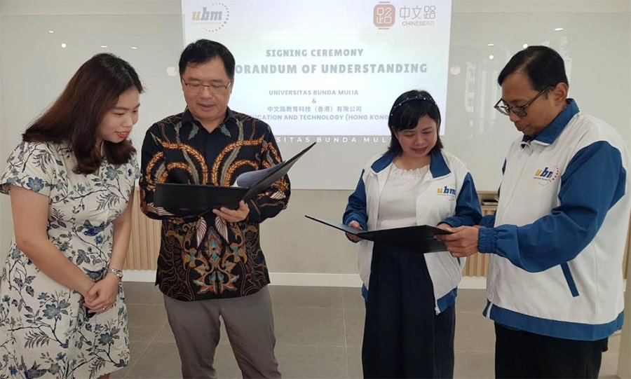 UBM – ChineseRd Jalin Kerja Sama Peningkatan Kualitas Pendidikan