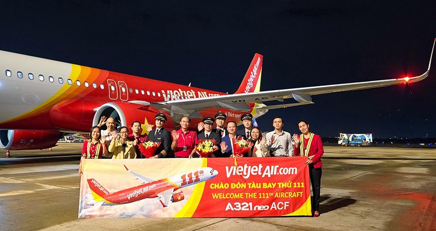 Maskapai Vietjet Sambut Pesawat ke-111, Gelar Flash Sale 24 Jam di Tanggal 12 Bulan 12