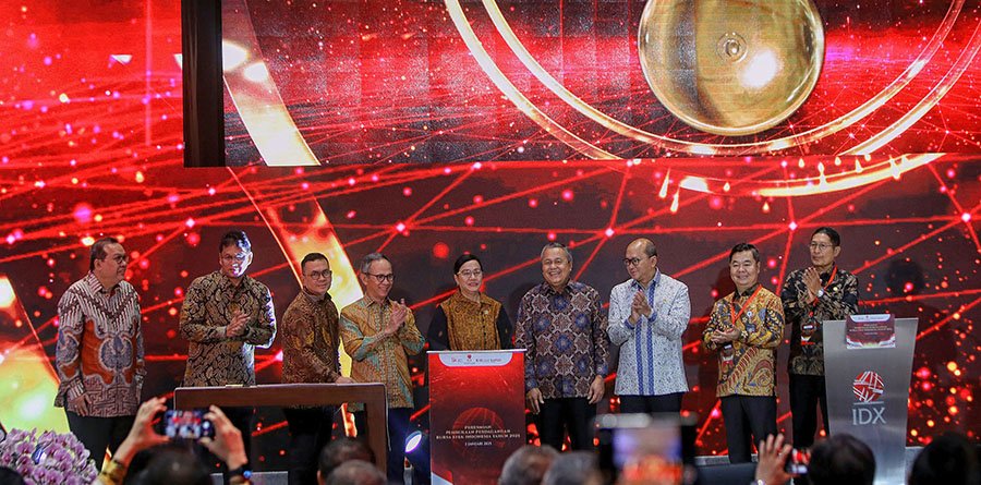 Menkeu Buka Perdagangan Saham Awal Tahun 2025