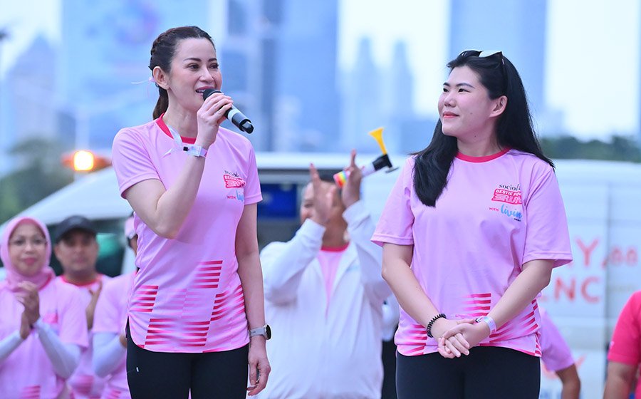 Sociolla Bestie Pink Run 2025 with Livin&rsquo; by Mandiri