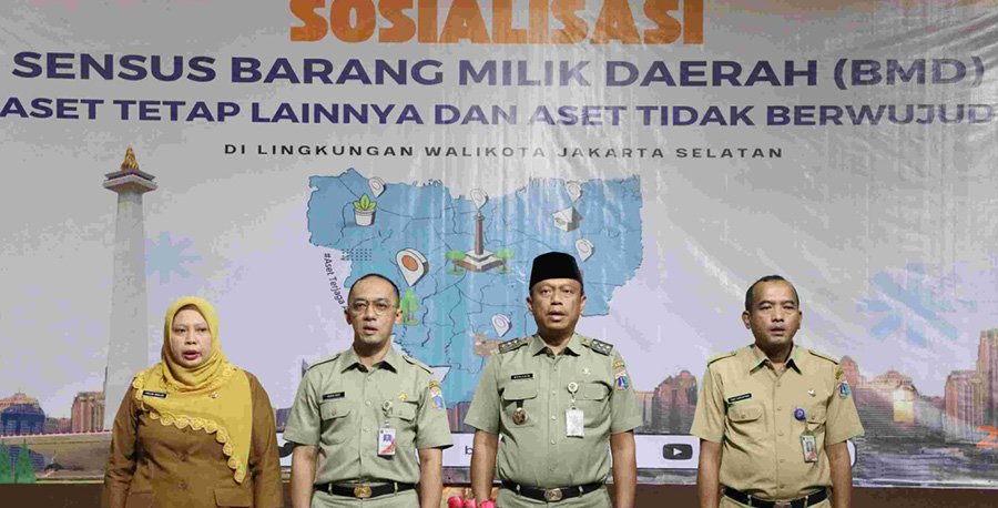 Wali Kota Jaksel Buka Sosialisasi Sensus BMD KIBE