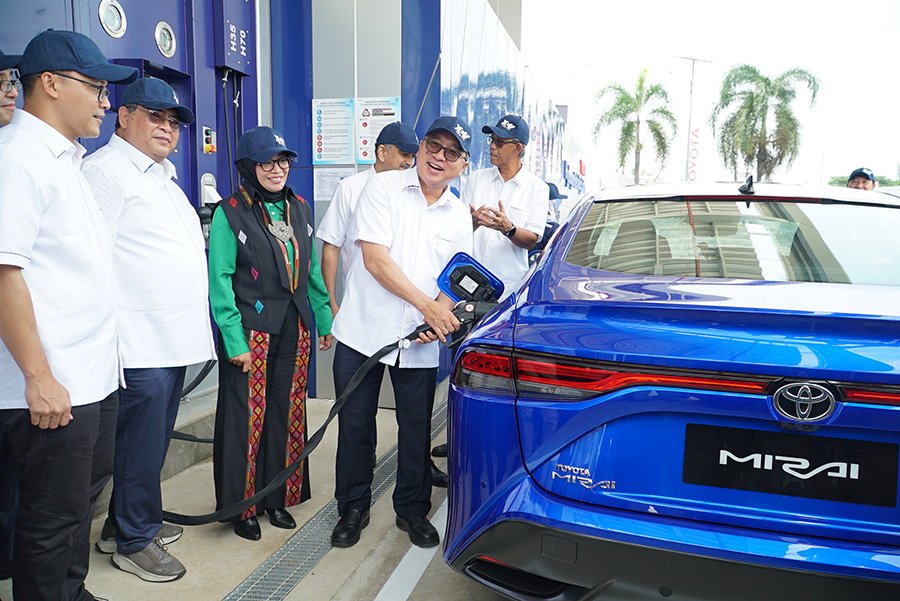 Toyota Indonesia Hadirkan Ekosistem Kendaraan FCEV Pertama