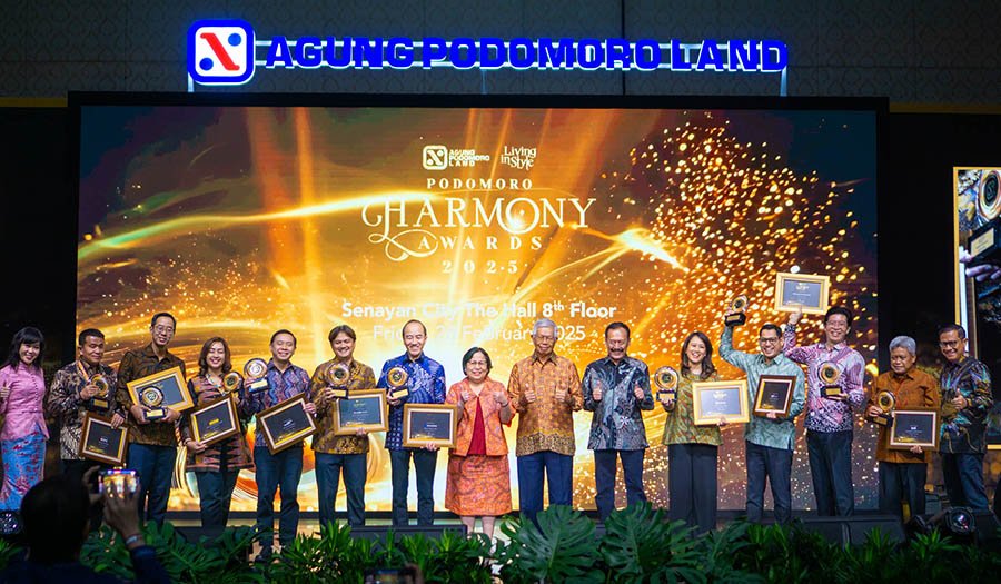 Agung Podomoro Apresiasi Perbankan dan Agen di Podomoro Harmony Awards 2025