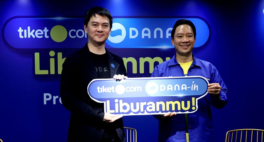 tiket.com Gandeng DANA Hadirkan Kemudahan Pembayaran Digital