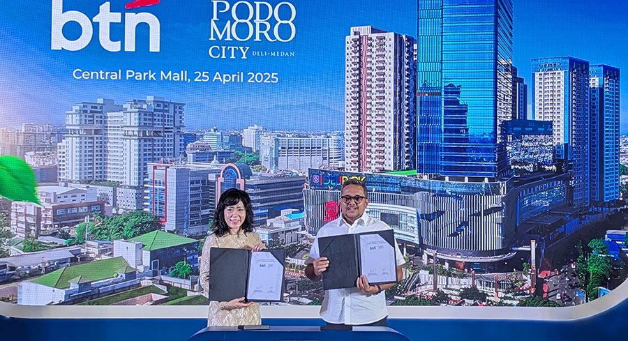 Kerja Sama Strategis Bank BTN – Podomoro City Deli Medan