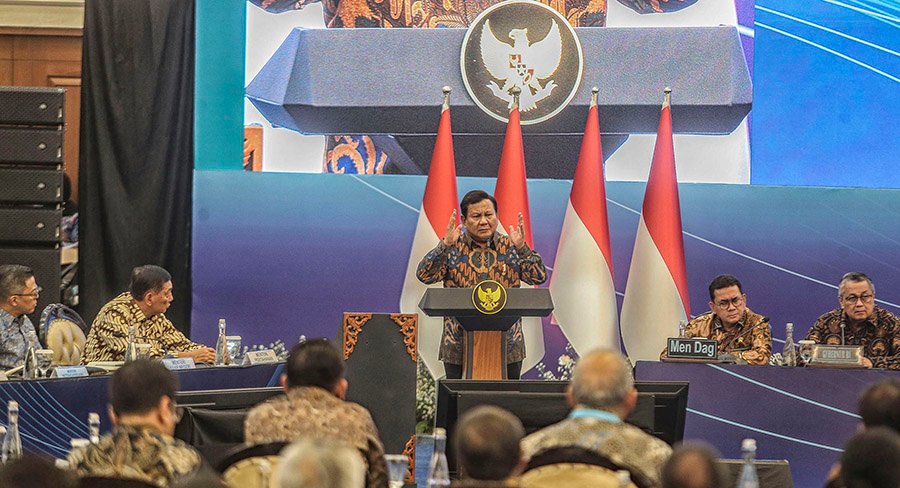 Presiden Prabowo Buka Sarasehan Ekonomi Nasional