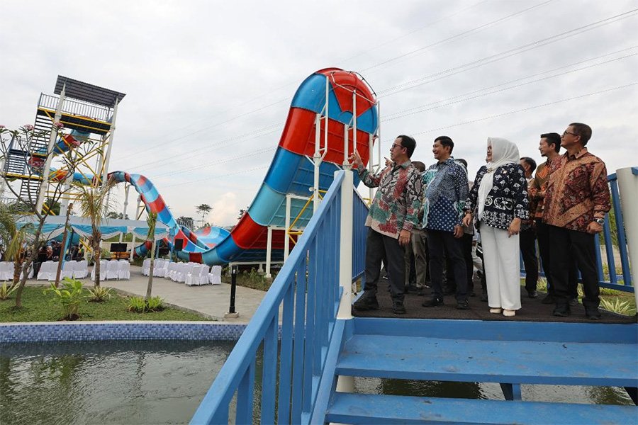 Klawas Waterpark Tanjung Enim Diresmikan