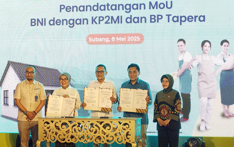 BNI Lakukan Kerja Sama Pembiayaan Perumahan Pekerja Migran