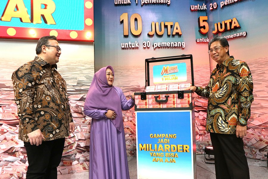 Nasabah Bank Mega KCP Bontang Jadi Miliarder