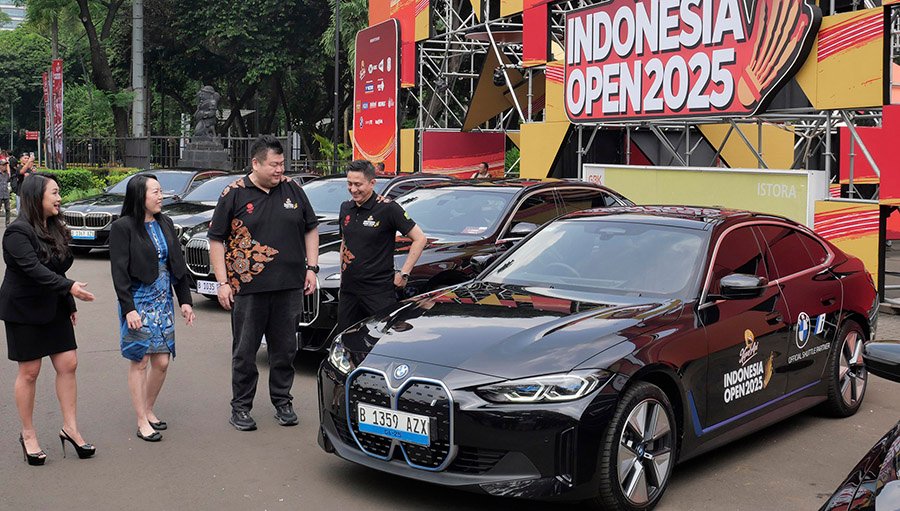 BMW Jadi Mobility Partner Kapal Api Indonesia Open 2025