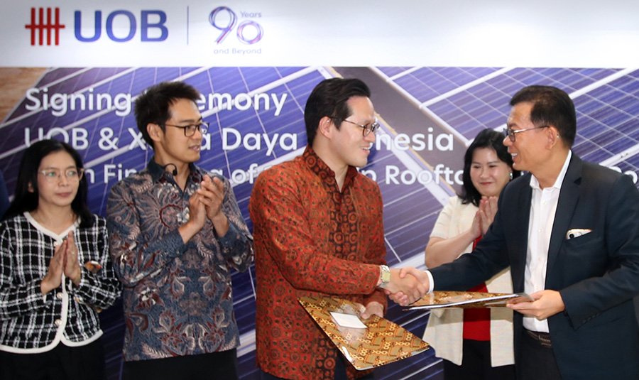 UOB Indonesia – Xurya Daya Indonesia Kerja Sama Fasilitas Green Term Loan Senilai Rp350 miliar