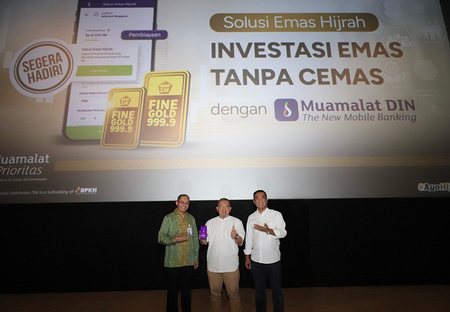 Bank Muamalat Akan Luncurkan Solusi Emas Hijrah di Muamalat DIN