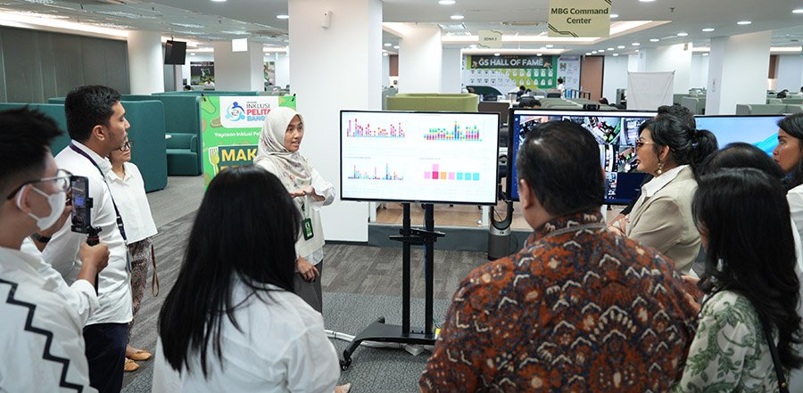 Grab &ndash; OVO Perkenalkan Teknologi Command Center MBG