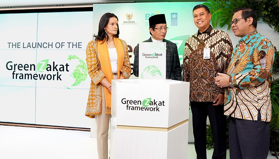 BSI, UNDP dan BAZNAS Luncurkan Green Zakat Framework
