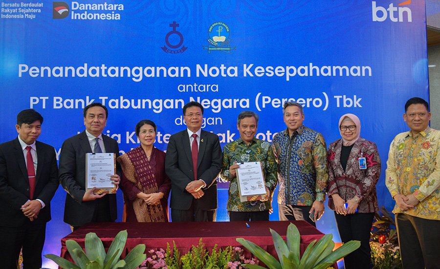 BTN Siap Layani Transaksi Perbankan 6,5 Juta Jemaat HKBP