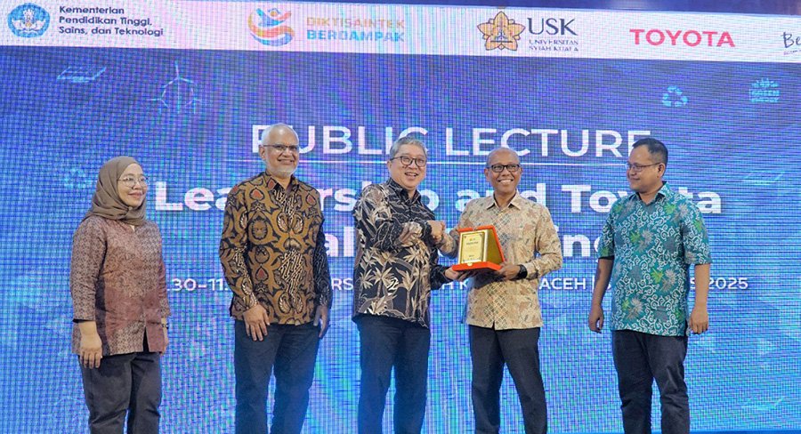 Presdir TMMIN Beri Kuliah Umum di Kampus Universitas Syiah Kuala Banda Aceh