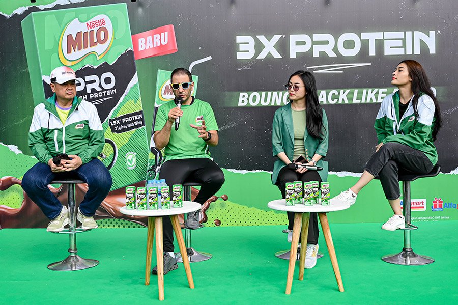 Peluncuran MILO PRO, Solusi Hidup Aktif