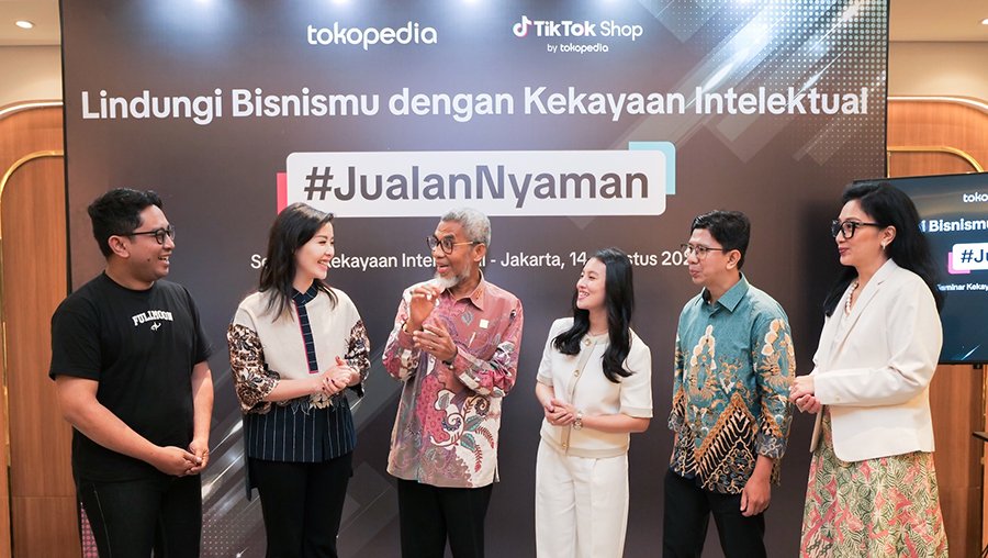 TikTok – Tokopedia Edukasi UMKM Tentang Kekayaan Intelektual
