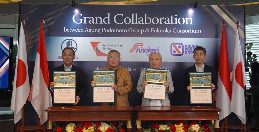 Kerja Sama Strategis Agung Podomoro – Kyushu Leasing Service Co. Ltd