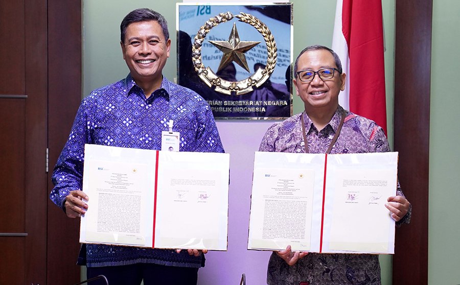 BSI – Sekretariat Negara Sepakati Kerja sama Layanan Keuangan Syariah