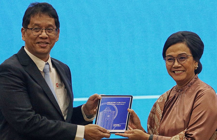 Sertijab Menteri Keuangan