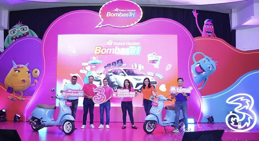 Indosat Luncurkan Program Kebut Hadiah BombasTri