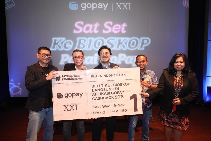Kolaborasi GoPay – Cinema XXI Luncurkan Fitur Tiket Bioskop