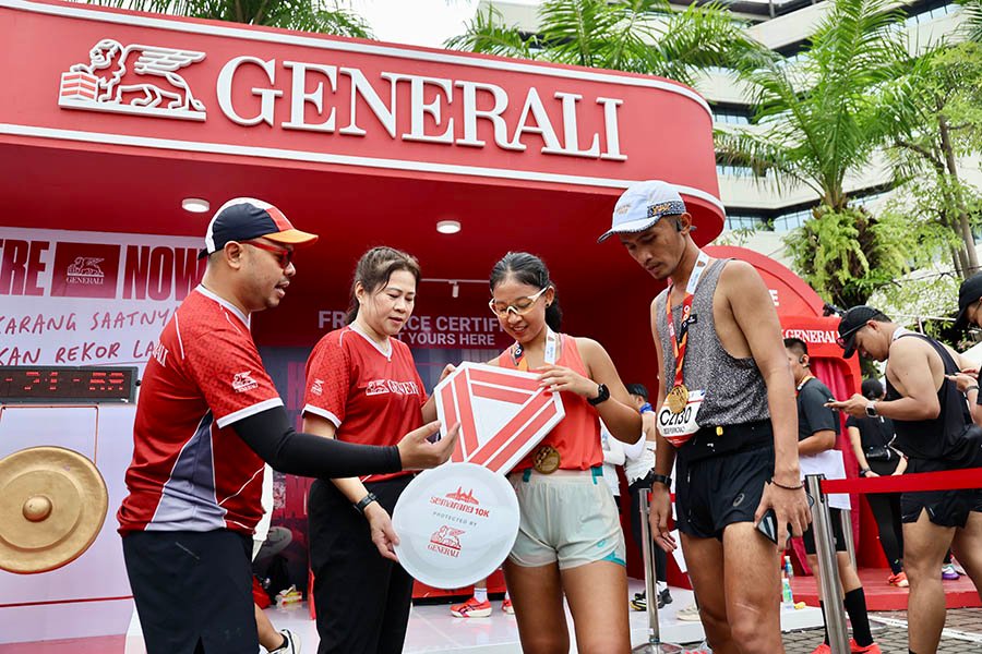 Generali Beri Asuransi Pelari