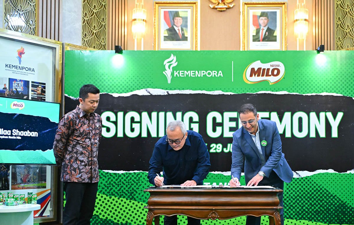 Nestlé MILO -  Kemenpora RI Kolaborasi Kembangkan Olahraga Usia Dini