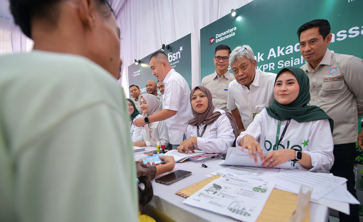  Gercep Dukung Program Rumah Rakyat, Bank BSN Akad Massal 6.000 Rumah 