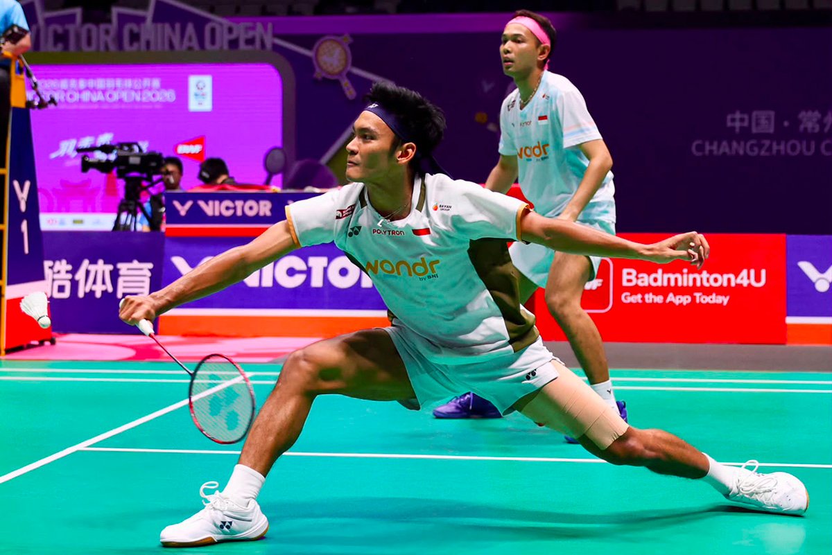 BNI Antar Prestasi Indonesia Mendunia, Fajar/Fikri Pertahankan Gelar China Open 2026