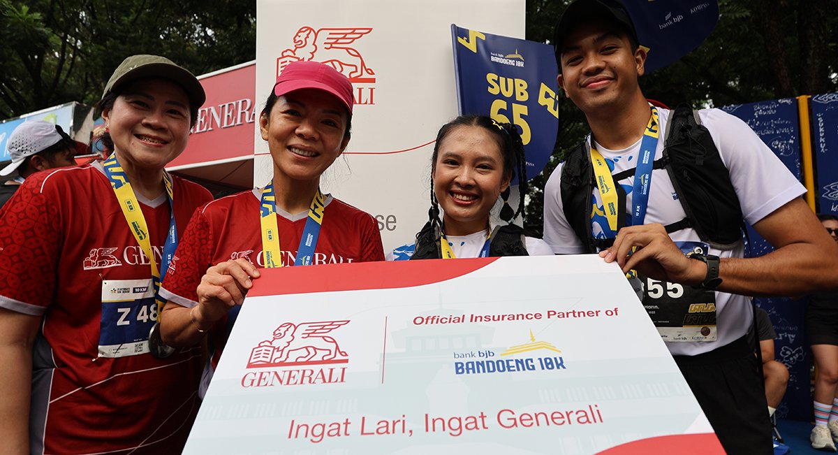 Asuransi Generali Beri Proteksi Pelari Bandoeng 10K