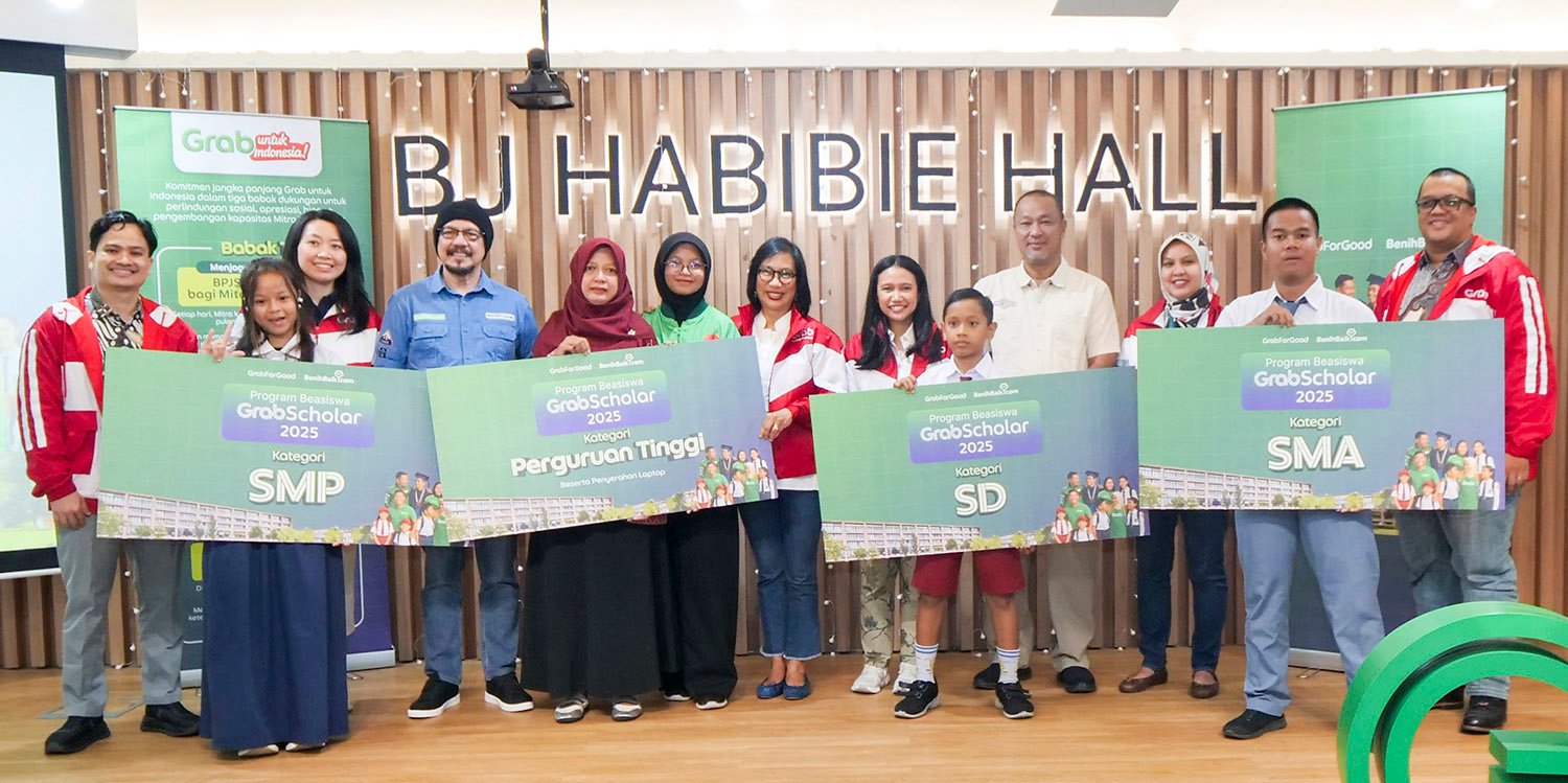 Grab Indonesia Salurkan Beasiswa Pendidikan GrabScholar