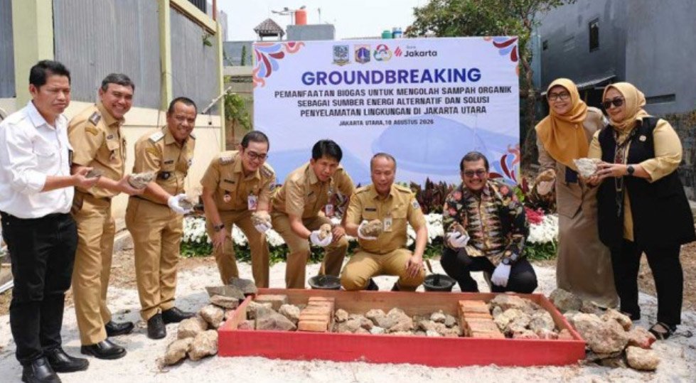 Bank Jakarta Bangun Biodigester Komunal Sampah Organik