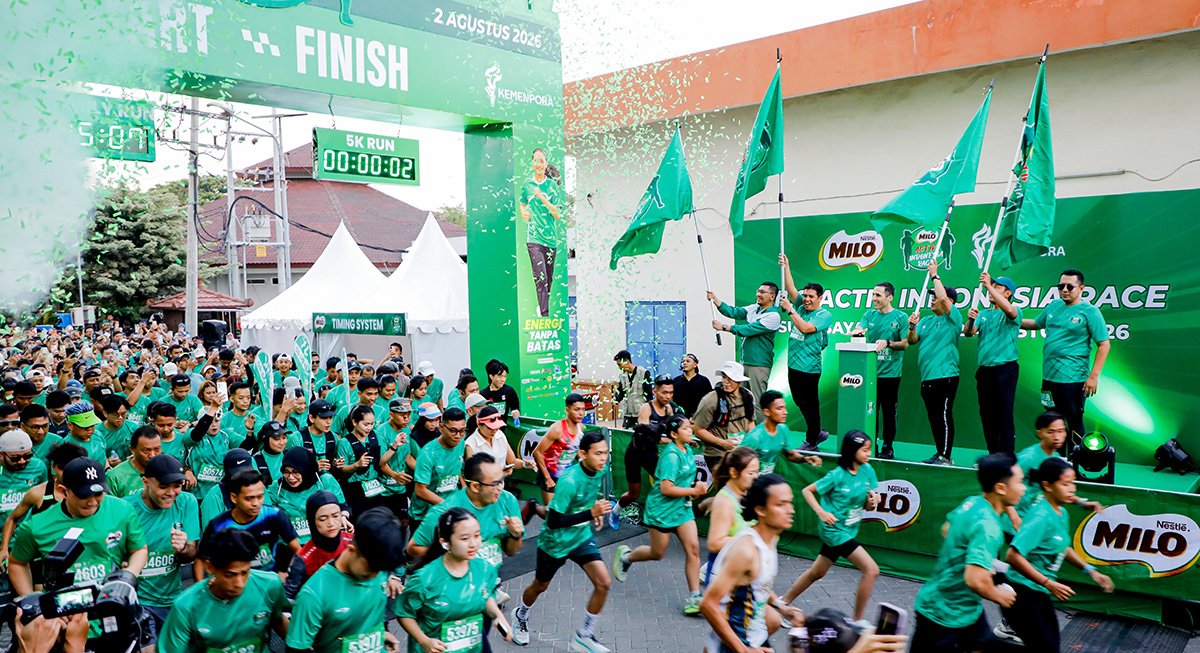 Nestlé MILO Resmi Menutup Rangkaian Seri MILO ACTIV Indonesia Race