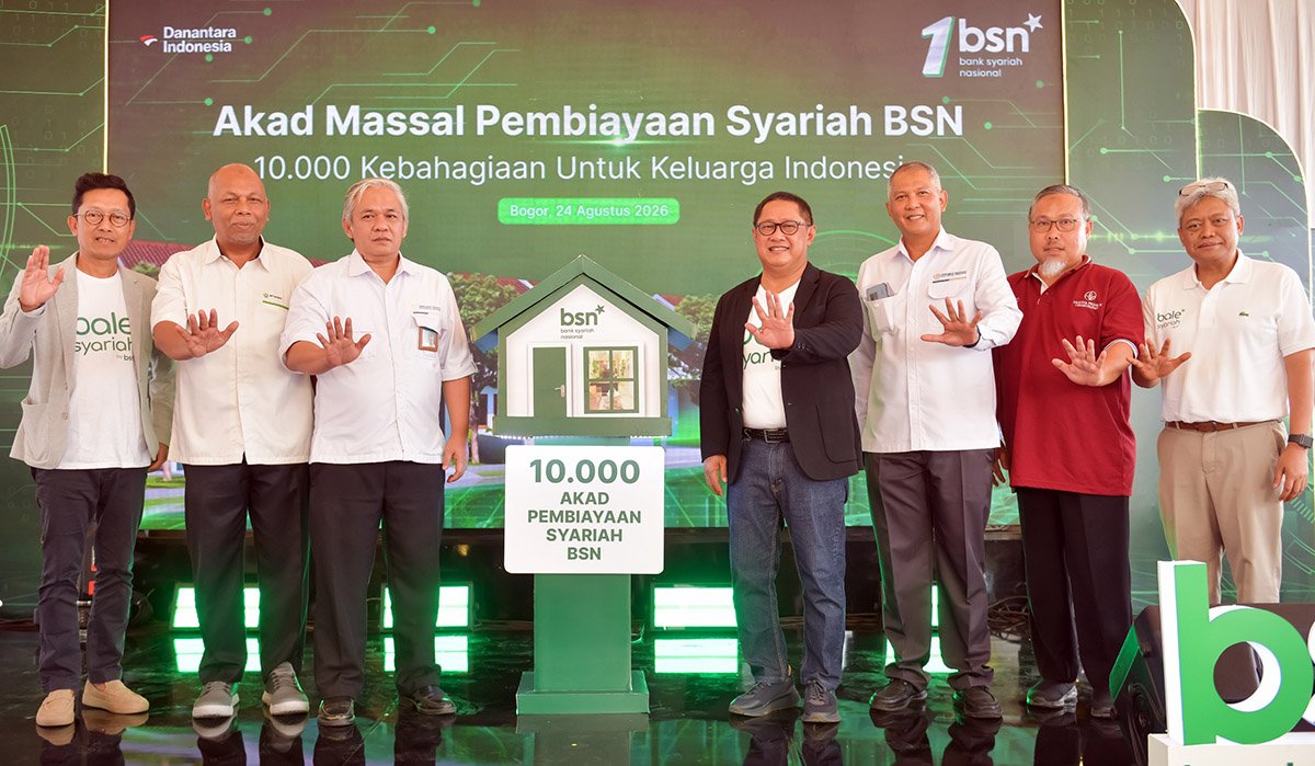 Bank BSN Cetak Sejarah, Akad 10.000 Dalam Sehari  