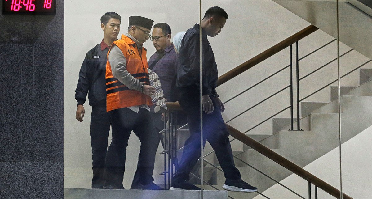 Mantan Menteri Agama Ditahan KPK