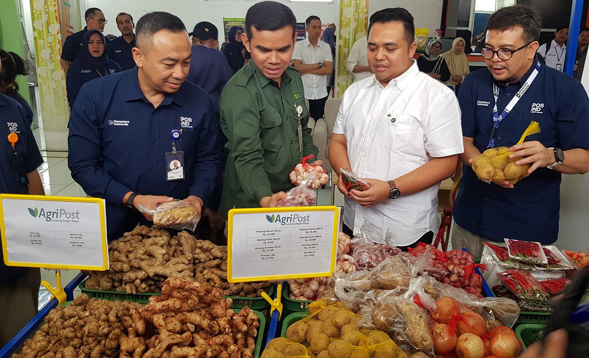 PT Pos Indonesia – PT RTN Soft Launching Agripost