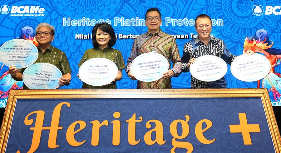 BCA Luncurkan Asuransi Heritage+