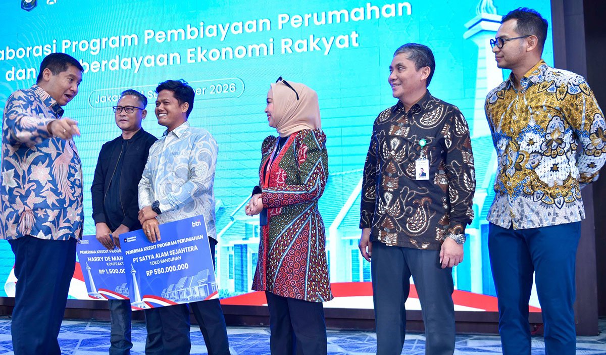 BTN Salurkan KPP Rp7,4 Triliun, Menteri PKP Apresiasi Peran Strategis Pembiayaan Ekosistem Perumahan
