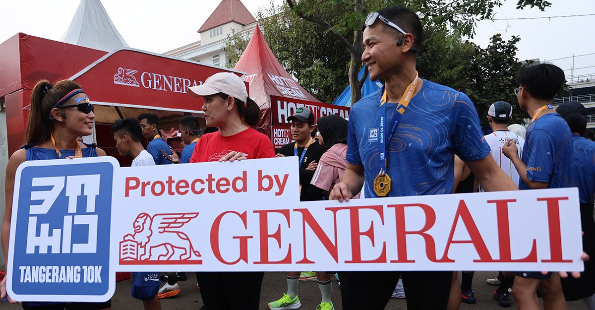 Asuransi Generali Beri Proteksi Untuk Pelari Tangerang 10K