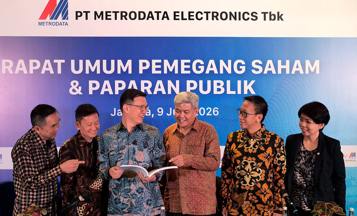 RUPST Metrodata,  Bagikan Dividen Rp331,5 Miliar