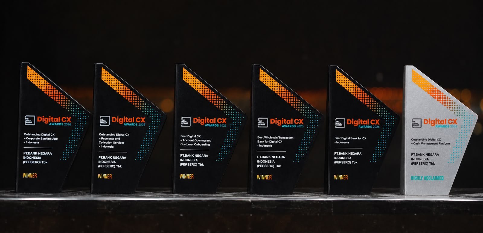 BNI Borong Enam Penghargaan Digital CX Awards 2026