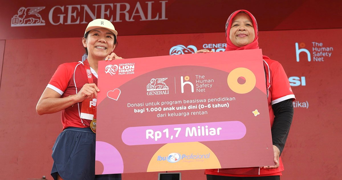 Asuransi Generali Gelar Lion Heart Run 2026