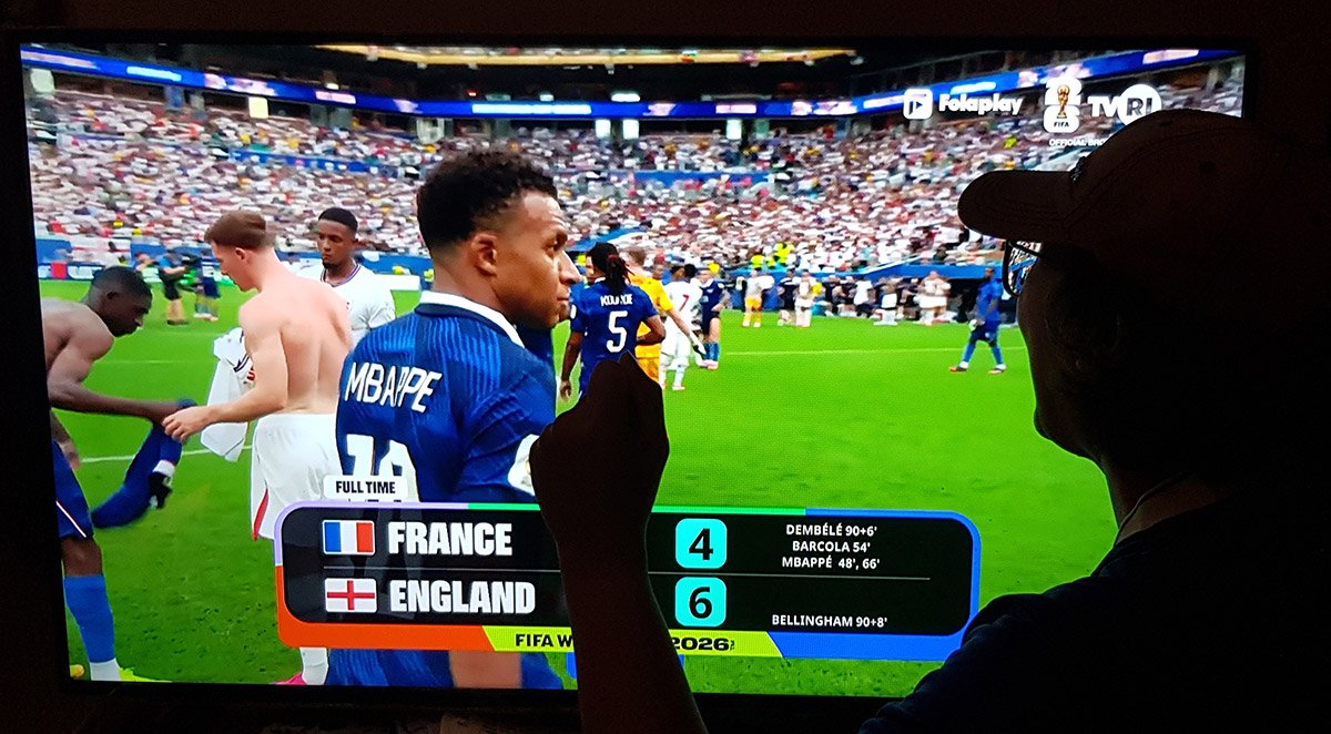 Rebut Posisi Ketiga Piala Dunia 2026, The Three Lions Tekuk Les Bleus 6-4