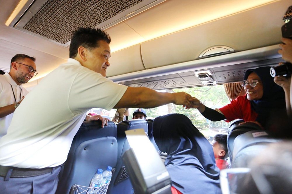  Mudik Hepi 2026, Telkomsel Berangkatkan 1.100 Pemudik