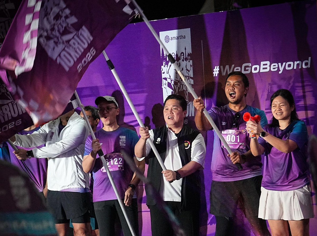  Menpora Lepas Amartha 10X Run 2026